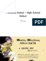 MANGA: 7.high School Debut (Koukou Debut)