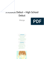MANGA: 9.high School Debut (Koukou Debut)