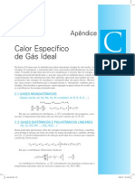 Apêndice C - Calor Específico de Gás Ideal