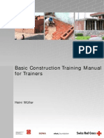 Basic Construction Training Manual Swiss Red Cross Skat Foundation