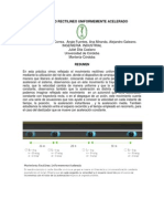 Movimiento Rectilineo Uniformemente Acelerado