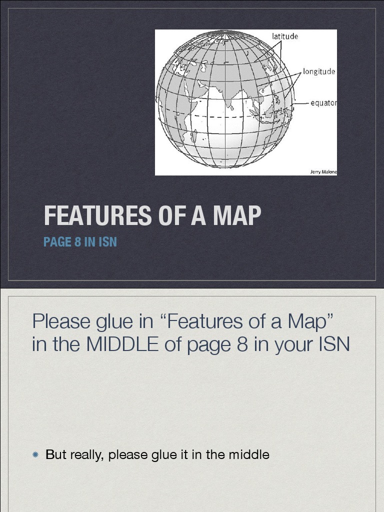 Features of A Map | PDF