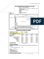 Protocolo de Prueba Hidraulica.