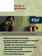 Peer Tutoring Strategies-Promoting Fluency and Literacy