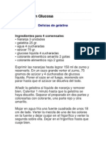 Recetas con Glucosa y Azúcar para Postres y Dulces