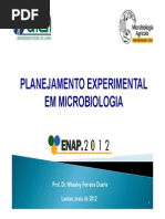 Dr. Whasley Ferreira Duarte (UFLA) - Planejamento Experimental Em Microbiologia_aula
