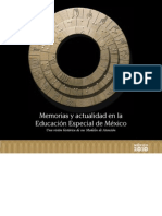 Memorias y Actualidad en La Educacion Especial en Mexico Internet