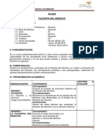 Silabo Filosofia Derecho Autonoma PDF
