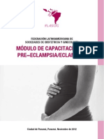 Modulo de Capacitacion en Preeclampsia Eclampsia FLASOG 2012 PDF
