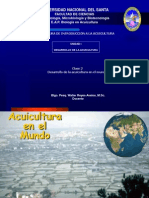 Clase 2 Desarrollo de La Acuicultura en El Mundo