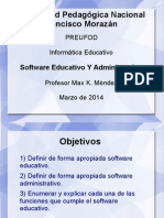 Software Educativo Y Administrativo