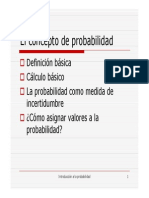 Introducción a la probabilidad: conceptos básicos y aplicaciones