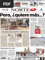 Periódico Norte edición del día 9 de septiembre de 2014