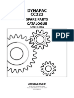CC 222 Spare Parts Catalogue Scc222-2en