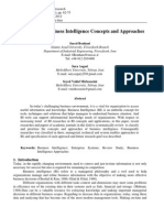 Review Study: Business Intelligence Concepts and Approaches