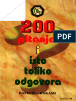 200 Pitanja I Odgovora