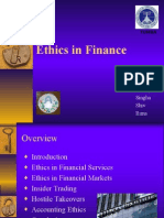 Ethics in Finance