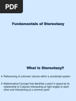 Fundamentals of Stereotaxy