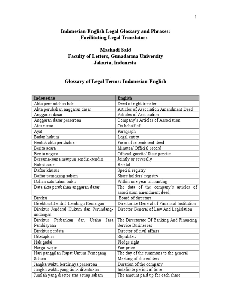 Glossary Of Legal Terms Pdf