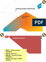 Planning and Tracking Project Effectively Use MS Project