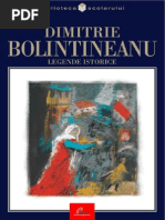 D. Bolintineanu Legende Istorice