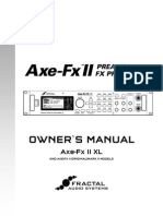 Axe FX II Owners Manual