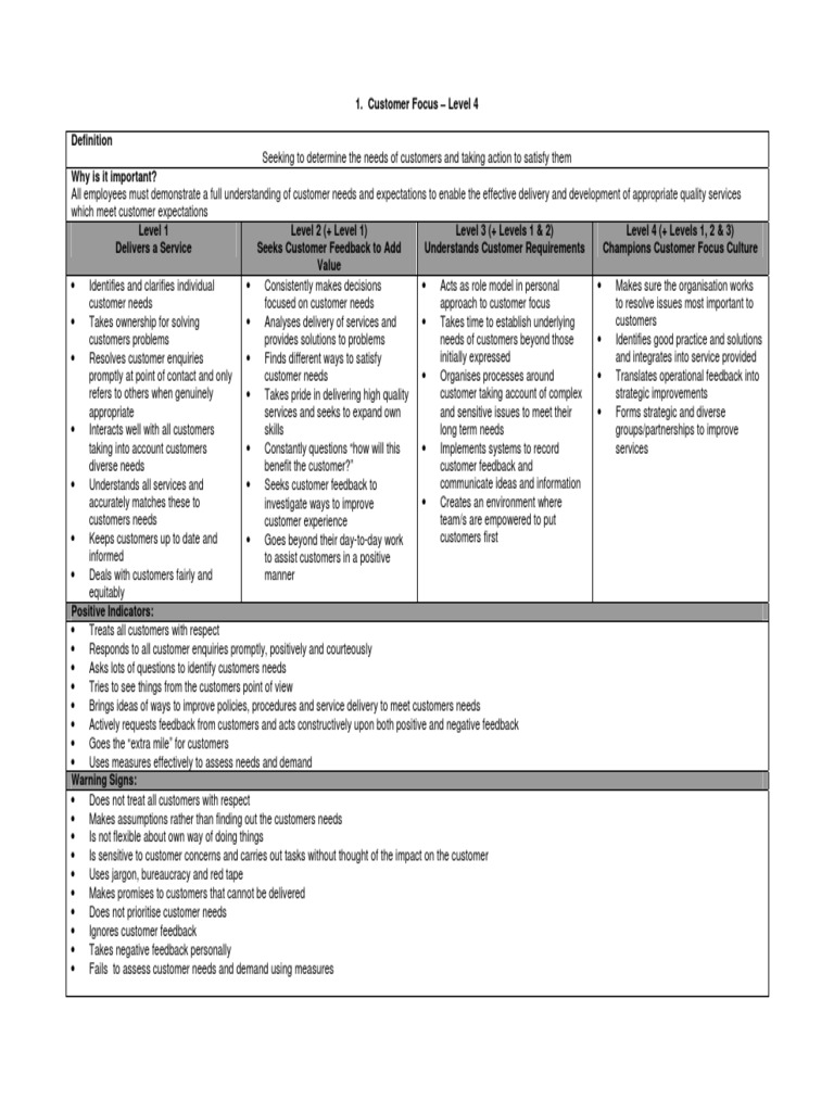 Competency Framework | PDF | Competence (Human Resources) | Leadership