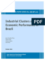 Industrial Clusters and Economic Performance in Brazil