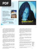 Panfleto - Quem e o Anticristo