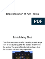 Representation of Age - Skins