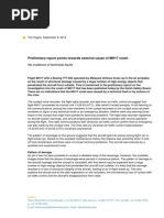 mh17 crash report