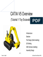 CATIA Toy Excavator