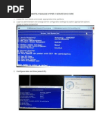 SOP For HYPER-V