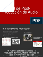 Manual de Post - Producción de Audio