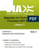 MTP M - Ch. 2 Atomic Structure and Bonding