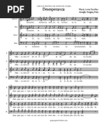 Desesperanza (SATB) (Pino) - Escobar