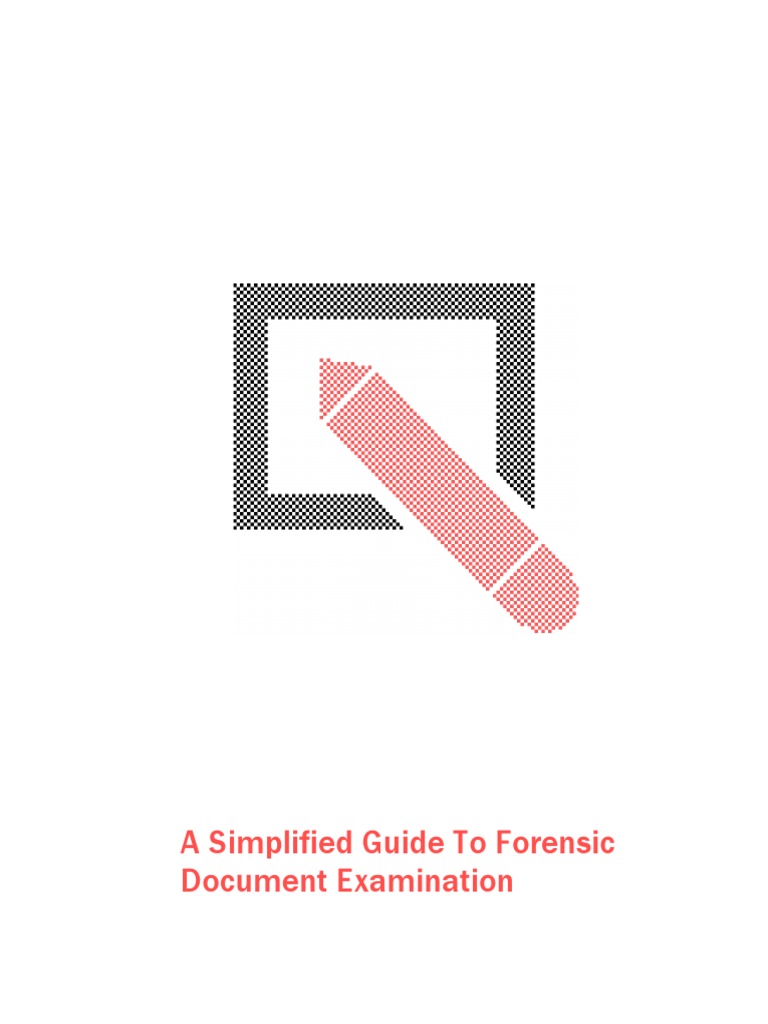 Simplified Guide Questioned Documents | PDF | Testimony | Expert Witness