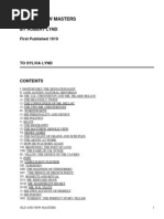 Download Old and New Masters by Lynd Robert 1879-1949 by Gutenbergorg SN2391791 doc pdf