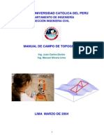 Manual de Campo Topografía