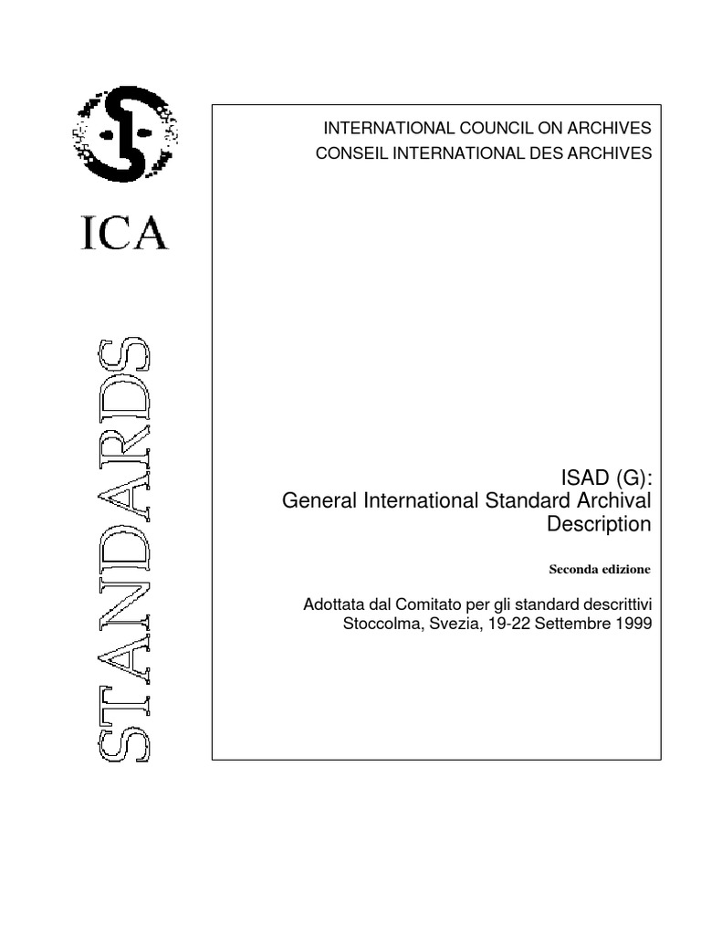 ISAD | PDF