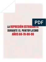 La Represión Estudiantil Durante El Puntofijismo. Años 60-70-80 90