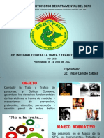 Ley 263 INTEGRAL CONTRA LA TRATA Y TRAFICO DE PERSONAS