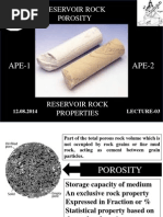 Understanding Rock Porosity Types | PDF | Porosity | Clastic Rock