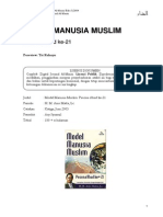Review Model Manusia Muslim Abad Xxi Anis Matta