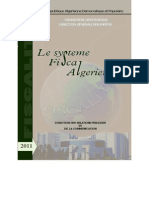 LE Systeme Fiscal ALGERIEN 2011LFC