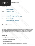 07-Module 5 - Implementing IPv4