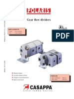 Gear flow dividers technical specifications and application guide