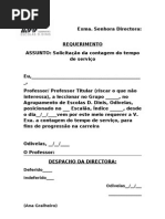 REQUERIMENTO CONTAGEM TEMPO SERVIÇO