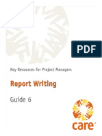 6 Report Writing