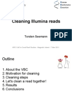 Filtering Illumina Reads - Torsten Seemann - Magnetic Island - 7 Mar 2011